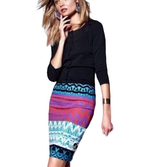 ANTHROPOLOGIE x PLENTY by TRACY REESE Montagne Pencil Skirt XS - Picture 2 of 12